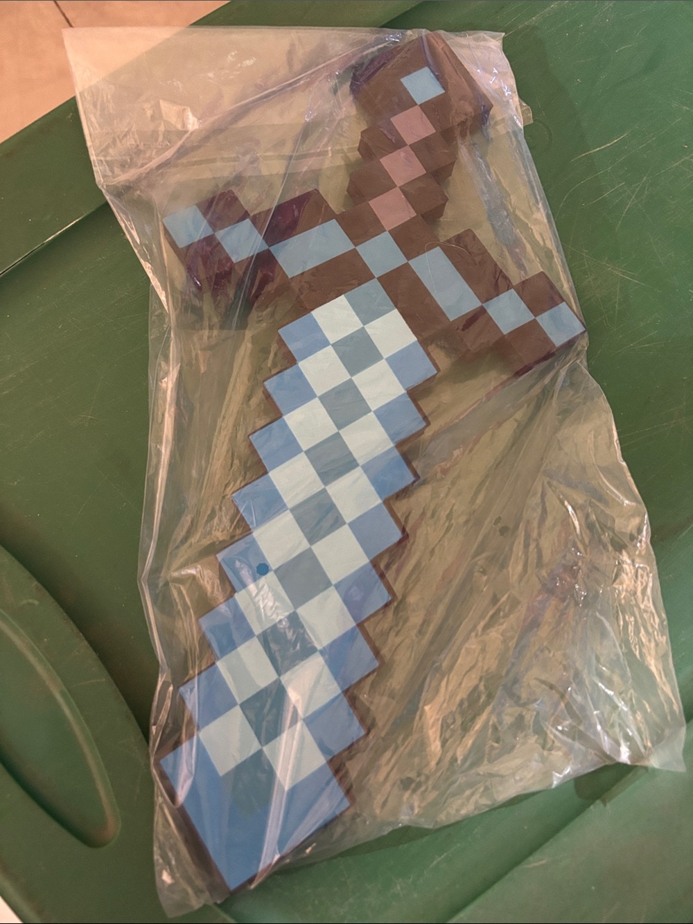 Minecraft Movie Sword 18" Halloween Costume Accessory Hard Foam